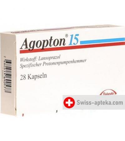 Агоптон 15 мг 28 капсул