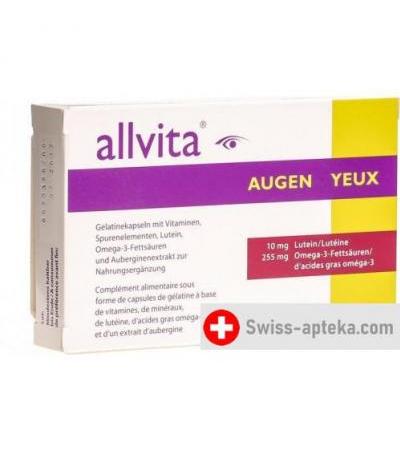 Альвита Ауген для глаз 30 капсул