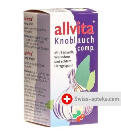 Алльвита чеснок комп  420 драже