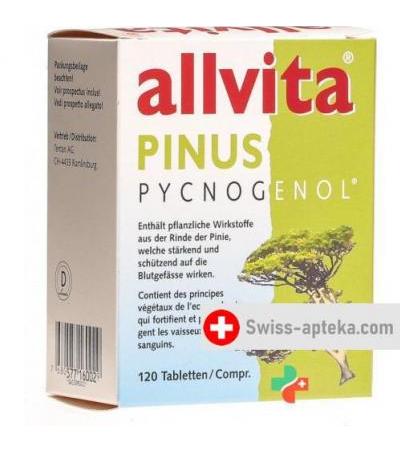Аллвита Пинус пикногенол 120 таблеток