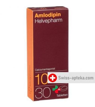 Амлодипин Хелвефарм 10 мг 30 таблеток