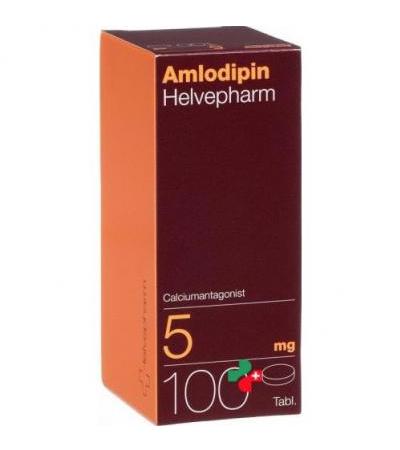 Амлодипин Хелвефарм 5 мг 100 таблеток