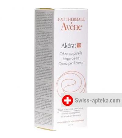 Avene Akerat 10% Urea крем для тела 200мл