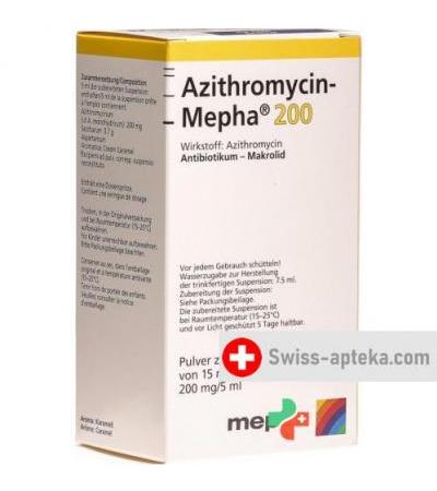 Азитромицин Мефа 200 мг /5 мл суспензия 15 мл