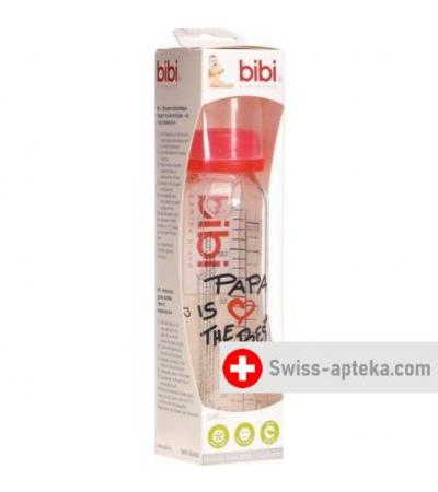 Bibi Antikolik-Flasche Glas 240мл Papa