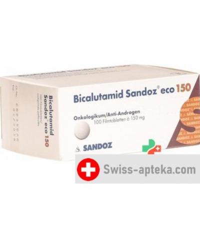 Бикалутамид Сандоз Эко 150 мг 100 таблеток покрытых оболочкой