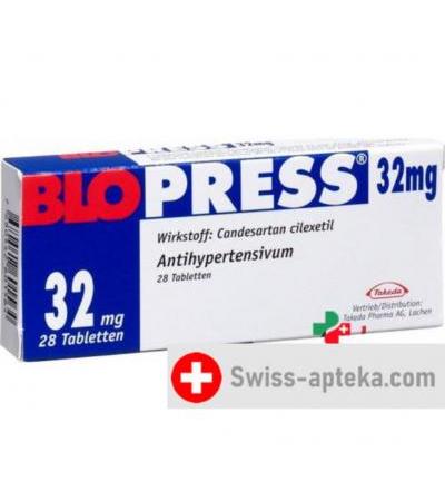 Блопресс 32 мг 28 таблеток 