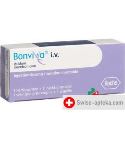 Бонвива 3 мг/3 мл шприц заполненный для инъекций 3 мл