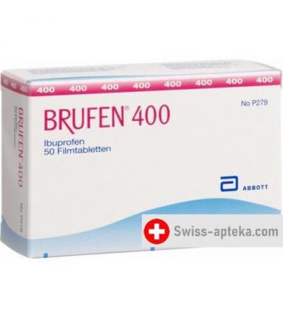 Бруфен 400 мг 50 таблеток покрытых оболочкой