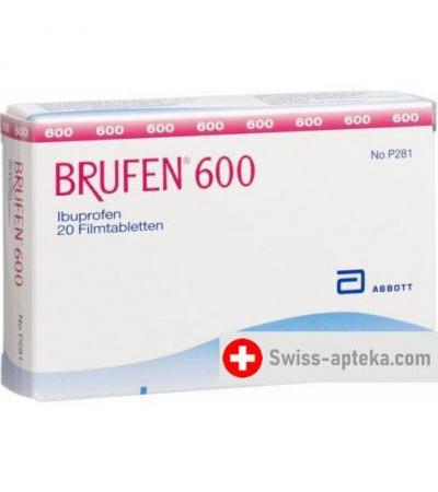 Бруфен 600 мг 20 таблеток покрытых оболочкой