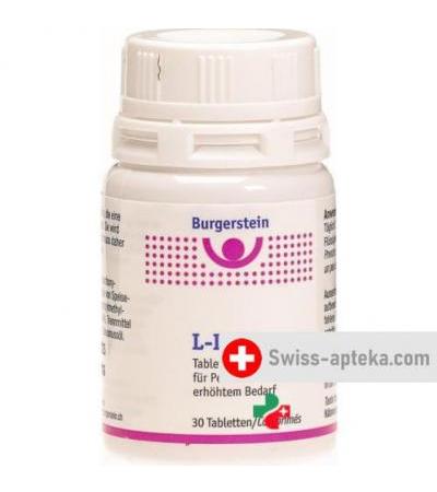 Бургерштейн Л - Лизин 30 таблеток