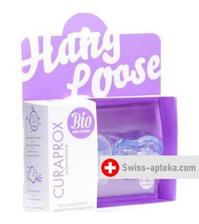 Curaprox Baby Schnuller размер 1 Blau Doppelpack 2 штуки