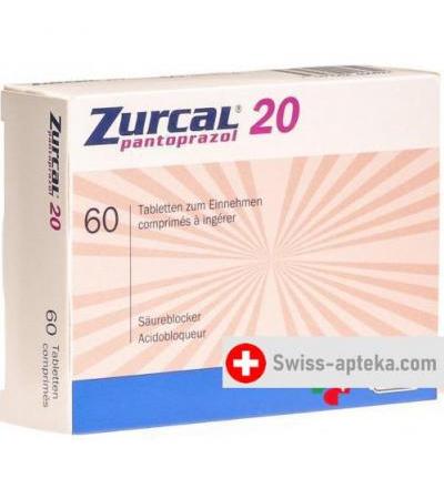 Цуркал 20 мг 60 таблеток