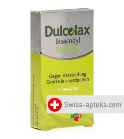 Дилколакс бисакодил 5 мг 30 драже