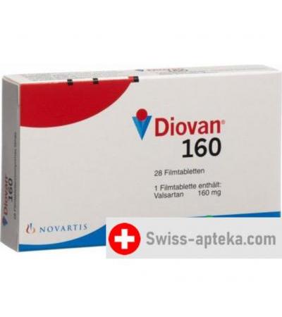 Диован 160 мг 28 таблеток покрытых оболочкой