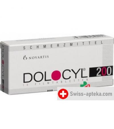 Долокил 200 мг 10 таблеток покрытых оболочкой