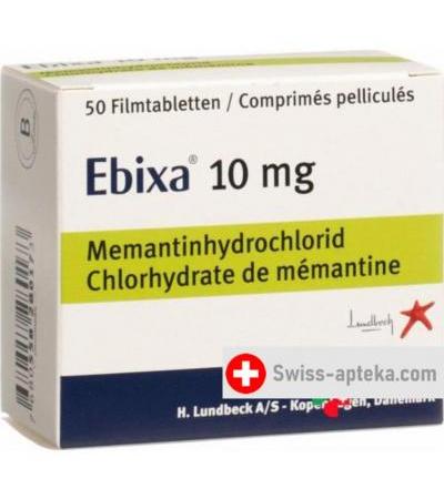 Эбикса 10 мг 50 таблеток покрытых оболочкой