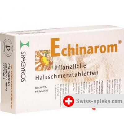 Эхинаром 24 травяные таблетки для горла