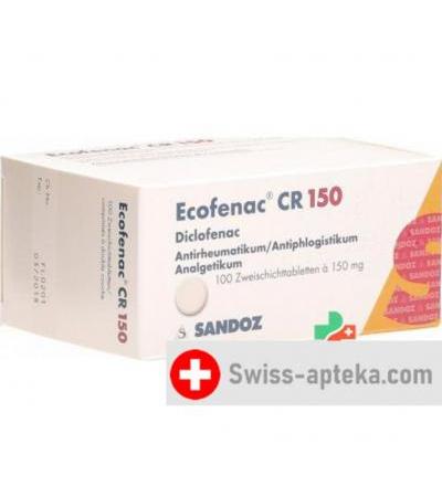 Экофенак CR 150 мг 100 таблеток