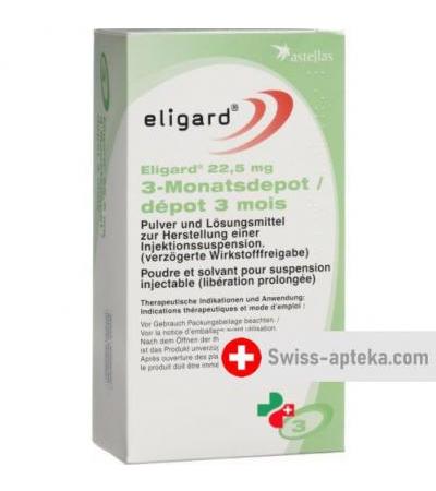 Элигард 22.5 мг порошок и растворитель