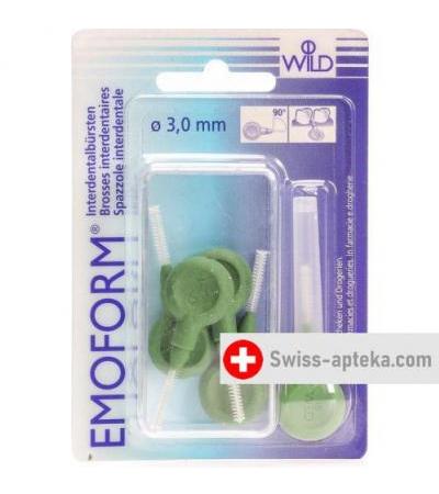 Emoform Interdentalbursten 3.0мм Dunkelgrun 5 штук
