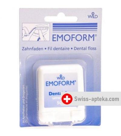 Emoform Zahnfaden Ungewachst 50м