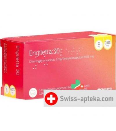 Энгилетта 30 6 X 21 таблетку покрытые оболочкой
