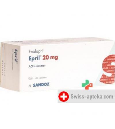 Эприл 20 мг 100 таблеток