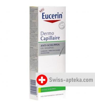 Eucerin Dermocapillaire Anti-Schuppen гель шампунь 250мл