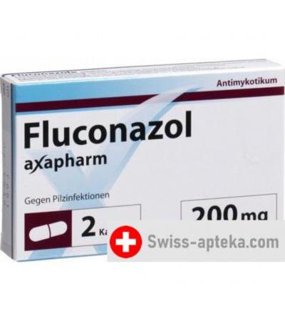 Флуконазол Аксафарм 200 мг 2 капсулы