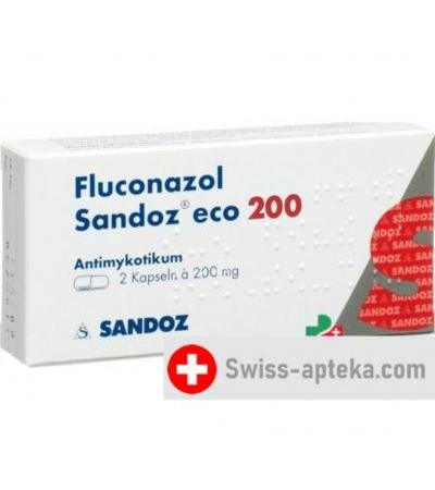 Флуконазол Сандоз ЭКО 200 мг 2 капсул