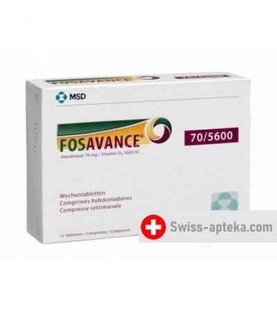 Фосаванс 70/5600 12 недельных таблеток