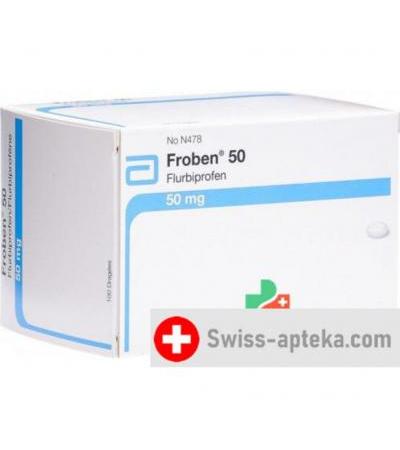 Фробен 50 мг 100 драже 