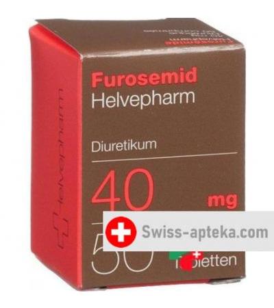 Фуроземид Хелвефарм 40 мг 50 таблеток