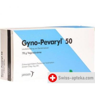 Гино Певарил 50 вагиналный крем 1% M 16 аппликаторов 78 грамм