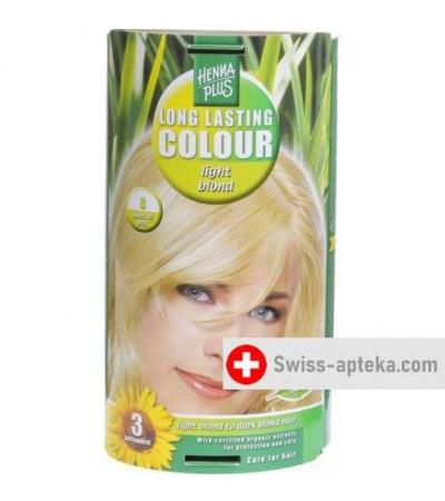 Henna Plus Long Last Colour 8 Hellblond