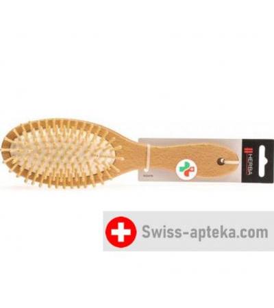 Herba Haarburste Holz Gross Oval