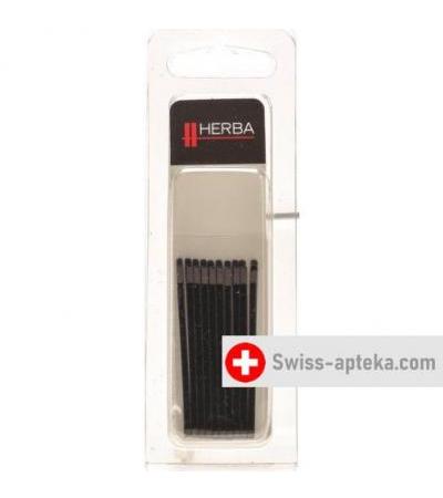 Herba Haarklemmen Schwarz 10 штук 5093