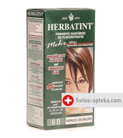 Herbatint Haarfarbegel 6d Dunkl Gold Blond 150мл