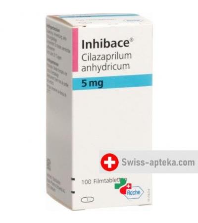 Инибак 5 мг 100 таблеток покрытых оболочкой