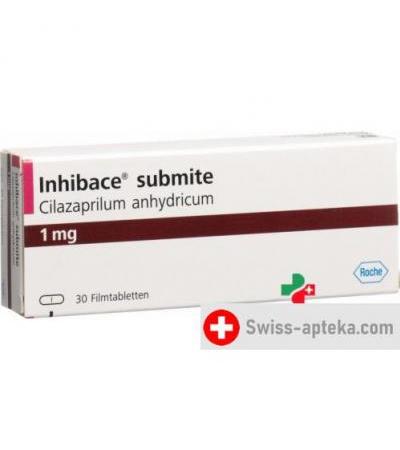 Инибак Субмит 1 мг 30 таблеток покрытых оболочкой