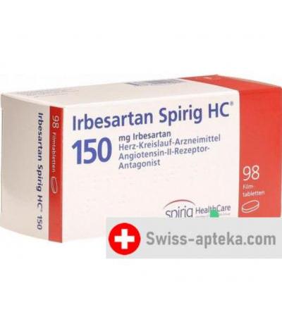 Ирбесартан Спириг 150 мг 98 таблеток покрытых оболочкой