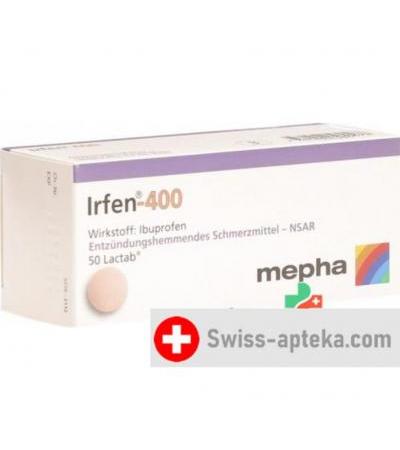 Ирфен 400 мг 50 таблеток