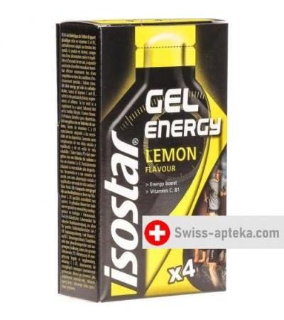 Isostar Energy гель Zitrone 4 пакетика 35г
