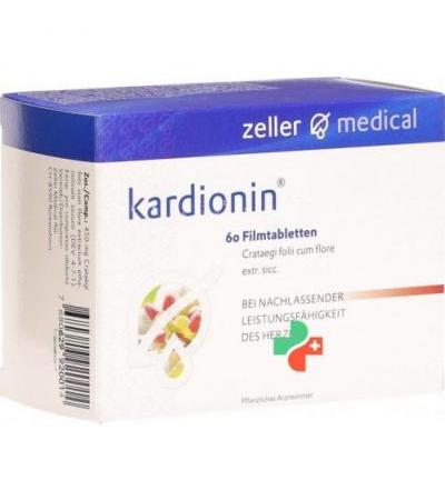 Кардионин 450 мг 60 таблеток покрытых оболочкой