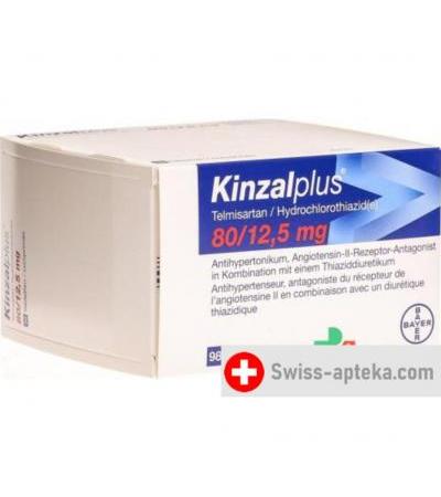 Кинцал Плюс 80/12.5 мг 98 таблеток