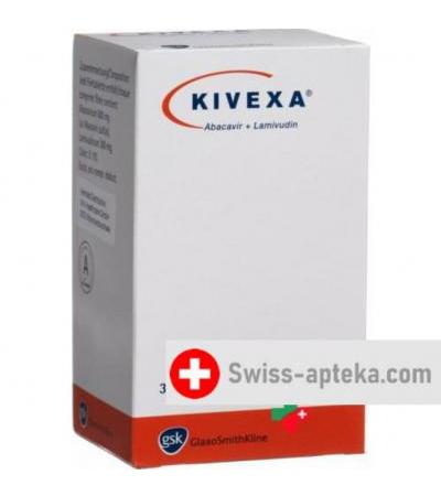 Кивекса 600 мг/300 мг 30 таблеток покрытых оболочкой