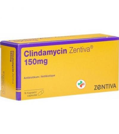 Клиндамицин Зентива 150 мг 16 капсул
