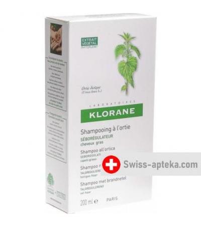 Klorane шампунь с Brennnessel 200мл