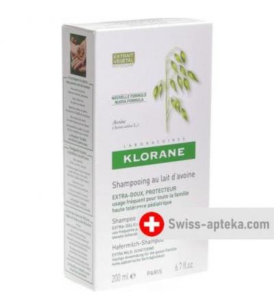 Klorane шампунь с Hafermilch 200мл